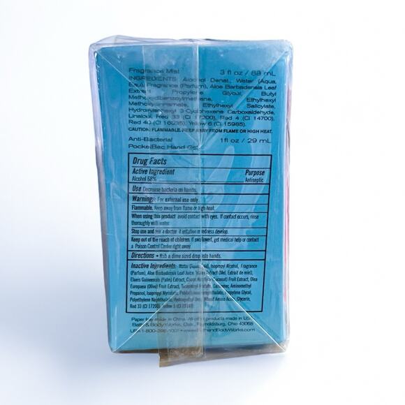 Bath & Body Works Pink Chiffon Fragrance Mist, Lotion, Sanitizer 3 Pc Gift Set - Picture 4 of 5